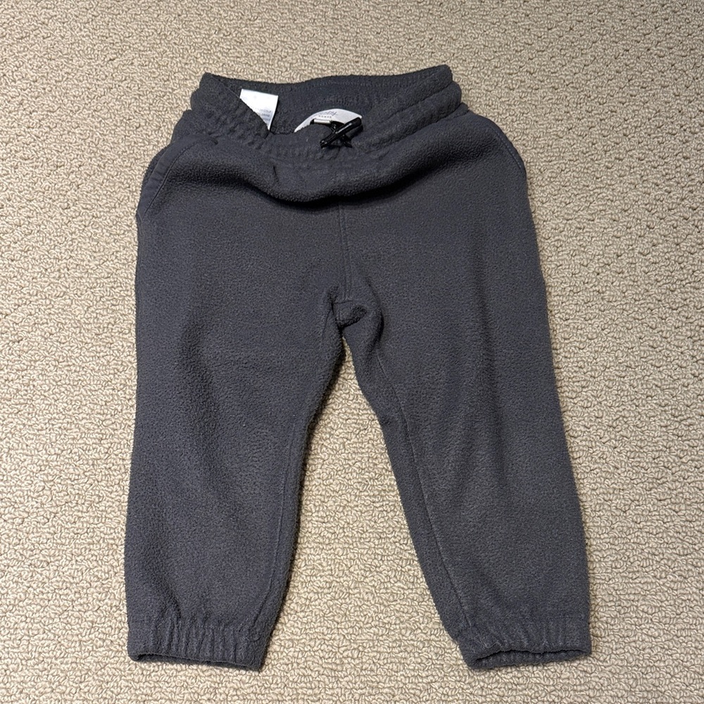 Bixby toddler Fleece Joggers - Charcoal